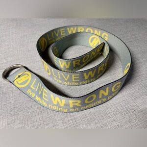 Hooley LiveWRONG D-ring Belt 44in